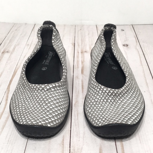 ARCOPEDICO gray ballet flat white EU39 or US 8.5 - Picture 1 of 11